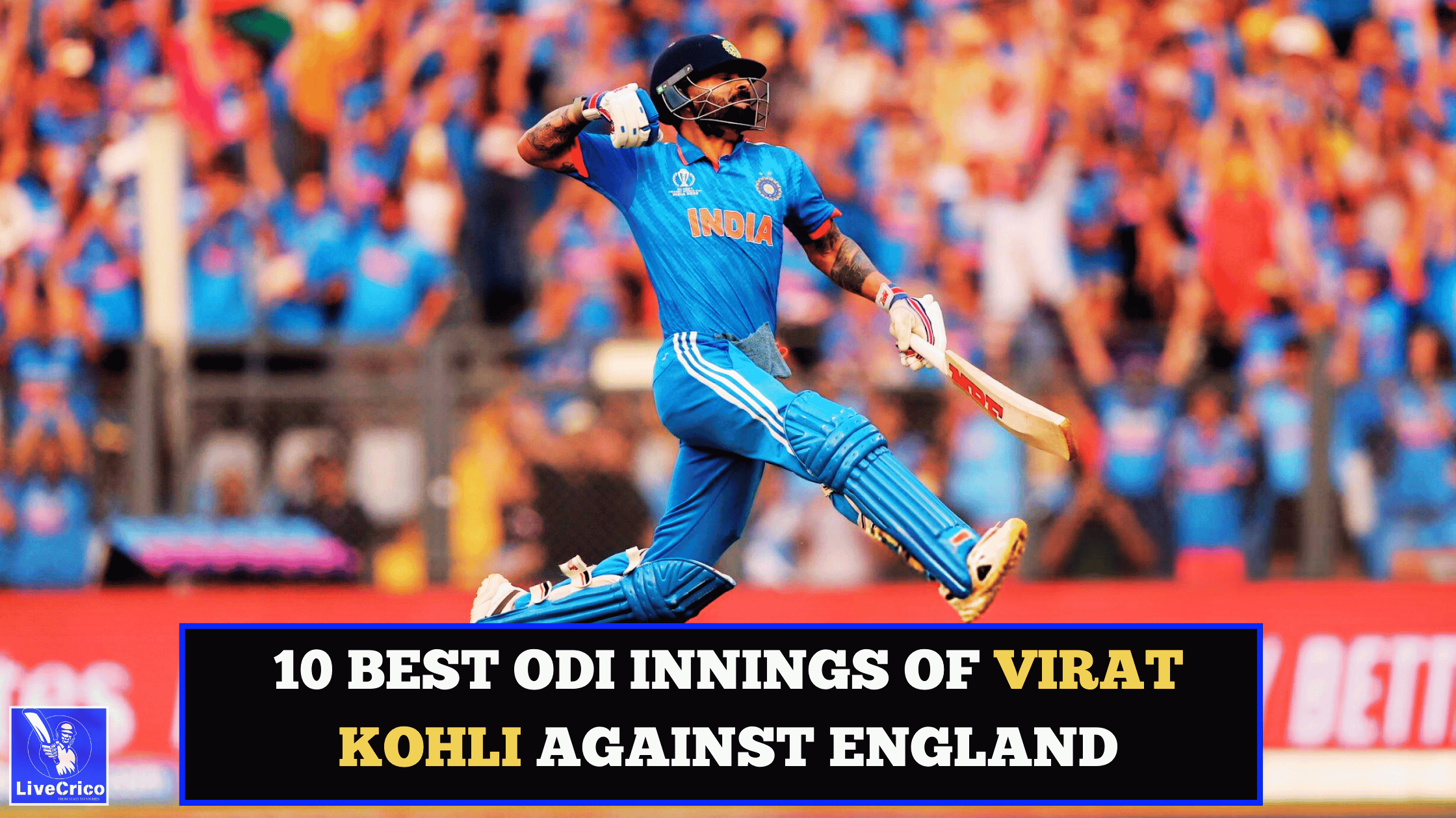 10 Best ODI Innings of Virat Kohli Against England