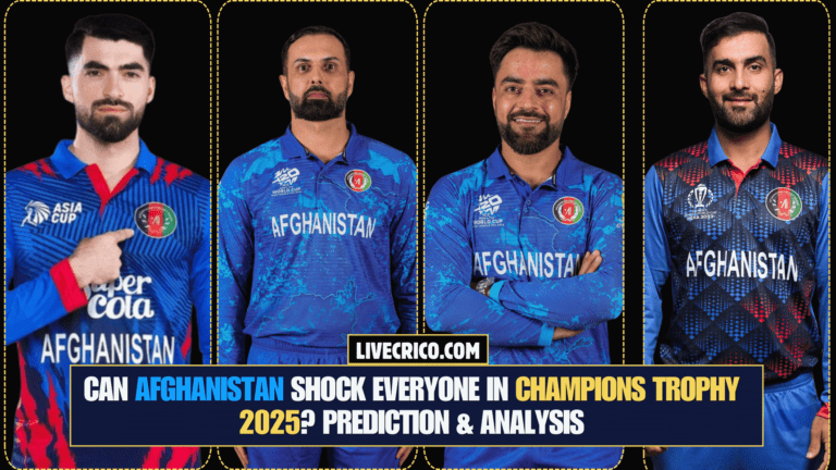 Can Afghanistan Shock Everyone in Champions Trophy 2025? Prediction & Analysis