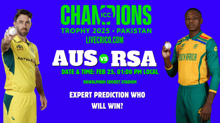 Champions Trophy 2025: Australia vs South Africa Match Prediction – Who Will Win the 7th Match?