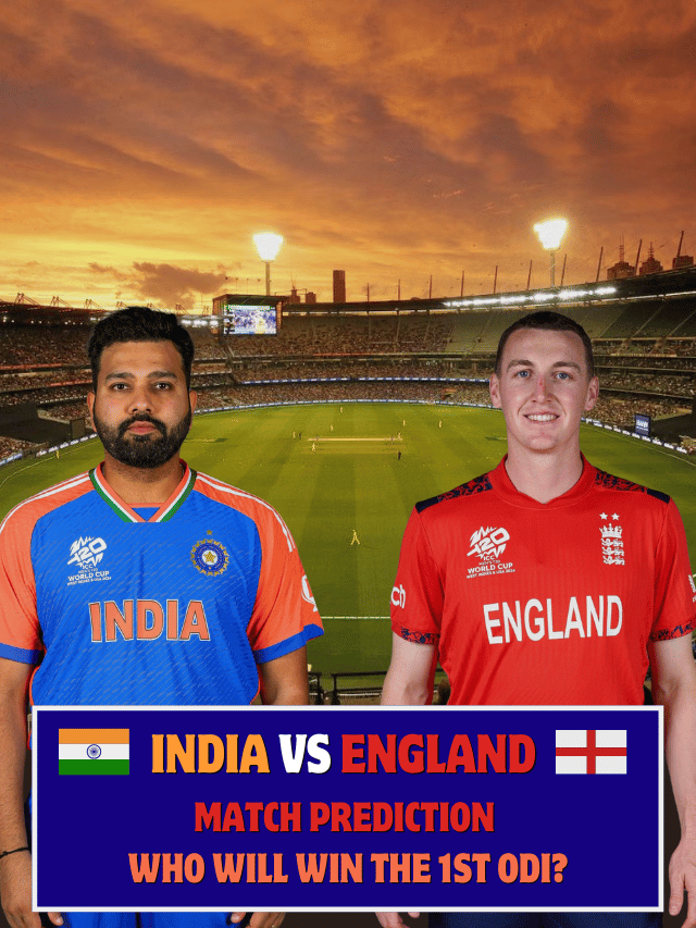 India vs England 1 ODI Match Prediction. Who Will Win The Match?