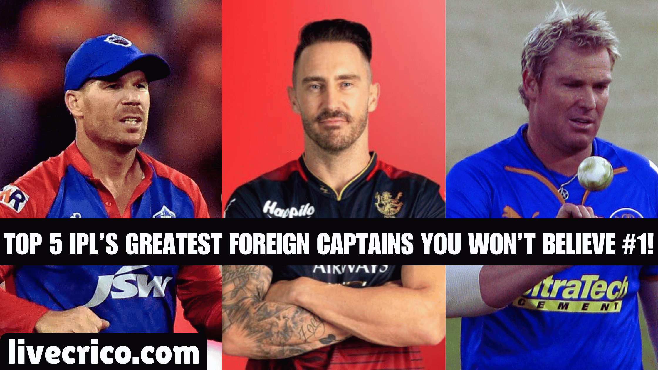 Top 5 Best Foreign Captains in IPL History – Legends Who Led with Brilliance!