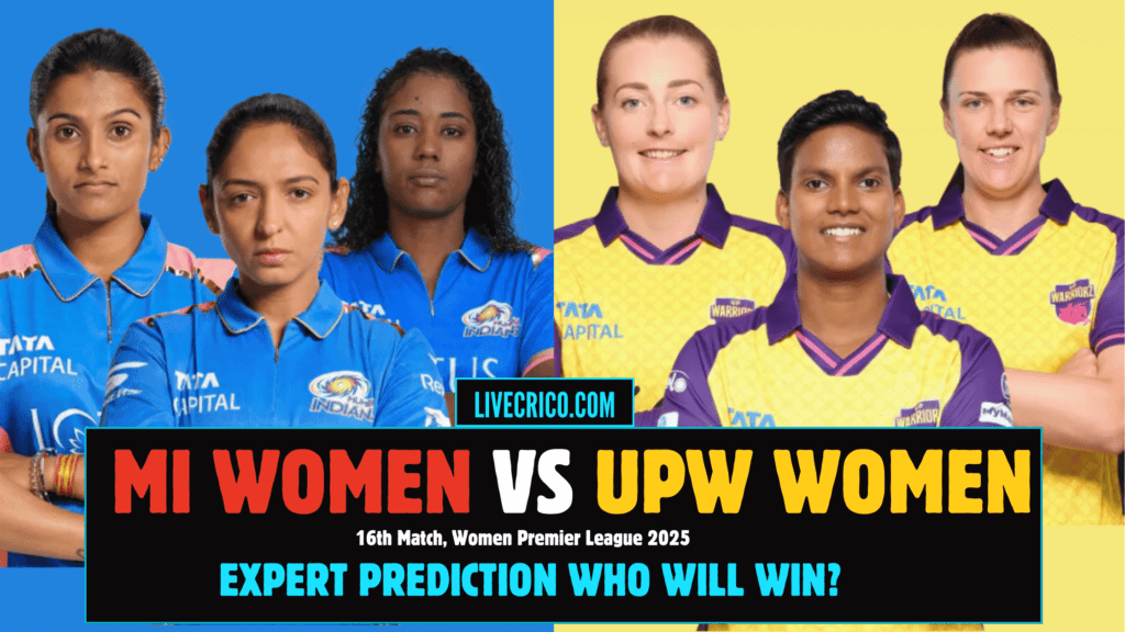 WPL 2025: MI Women vs UPW Women Prediction: Who Will Win 16th Match?